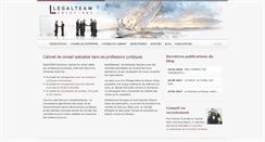 Desktop Screenshot of legalteam-solutions.fr